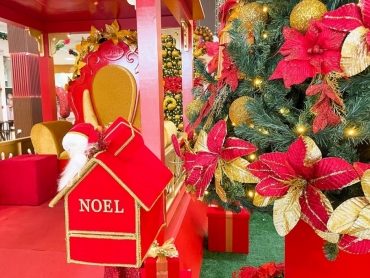 Em clima de fim de ano, Criciúma Shopping conta com novos horários de visita ao Papai Noel